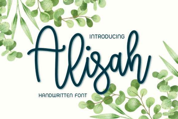 Alisah: A Whimsical Font for Craft and Product Design