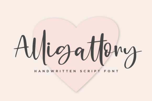 Alligattory: A Magical Handwritten Font for Elegant Branding