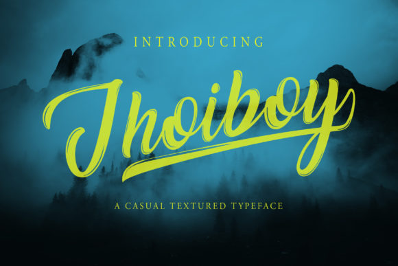 Bring Elegance to Your Creations with Jhoiboy Font