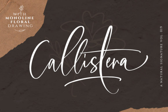 Callistera: A Stylish Script Font for Editorial Design