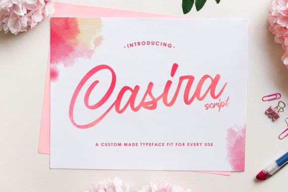 Casira: A Timeless Handwritten Font for Modern Marketers