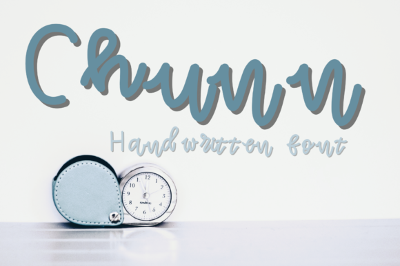 Chunn: A Handwritten Font for Creative Branding
