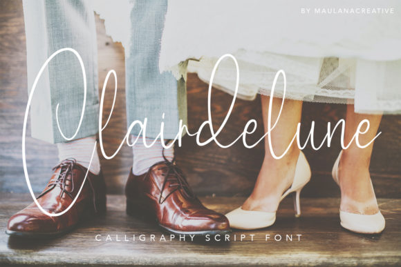 Clairdelune: A Handwritten Font for Elegant Branding
