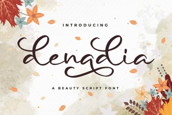 Denadia: A Handwritten Font for Elegant Editorial Design