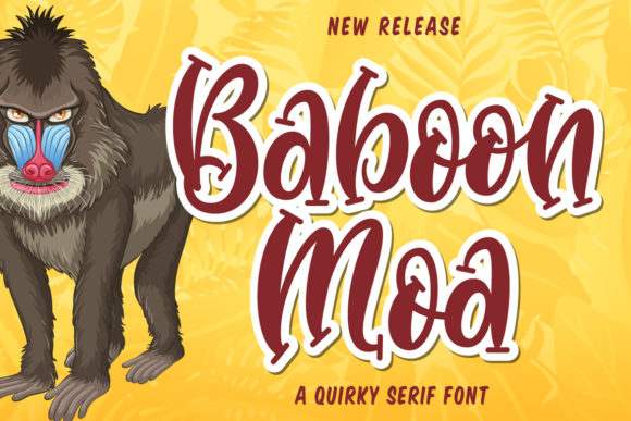 Discover Baboon Moa: A Handwritten Font for Editorial Charm