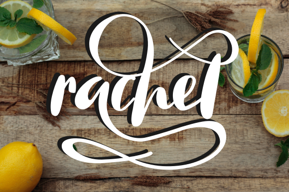 Discover Rachel: A Handwritten Font for Memorable Campaigns