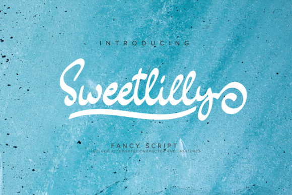 Discover Sweetlilly: A Charming Handwritten Font for Editorial Design