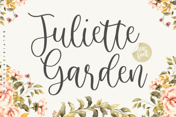 Discovering Juliette Garden: A Font for Elegant Publishing