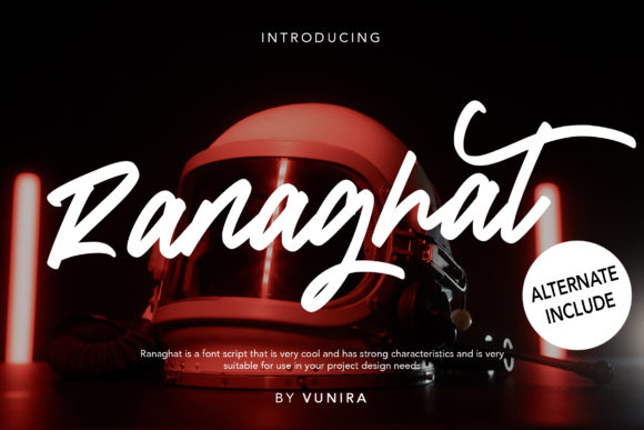 Elevate Your Craft with Ranaghat: A Premium Handwritten Font