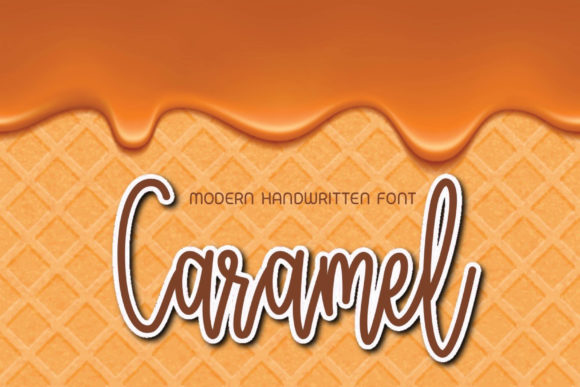 Enhance Your Brand with Caramel: A Versatile Handwritten Font