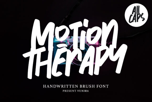 Enhance Your Brand with Motion Therapy Font