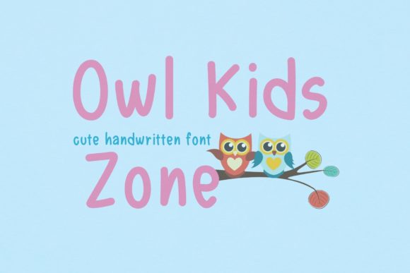 Enhance Your Brand with Owl Kids Zone Font