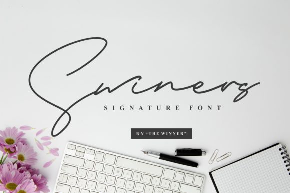 Enhance Your Brand with Swiners: A Timeless Handwritten Font