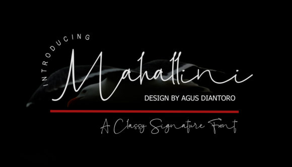 Enhance Your Campaign with Mahallini: A Premium Script Font