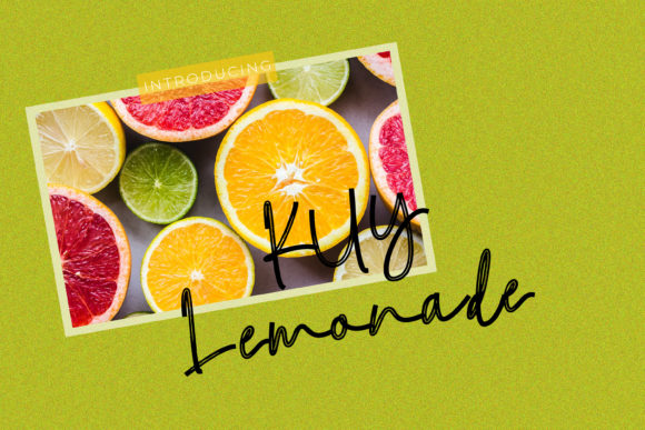 Enhance Your Campaigns with Kuy Lemonade Font