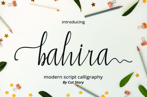 Enhance Your Craft with the Elegant Bahira Font