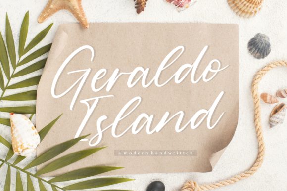 Geraldo Island: A Timeless Handwritten Font for Web Design