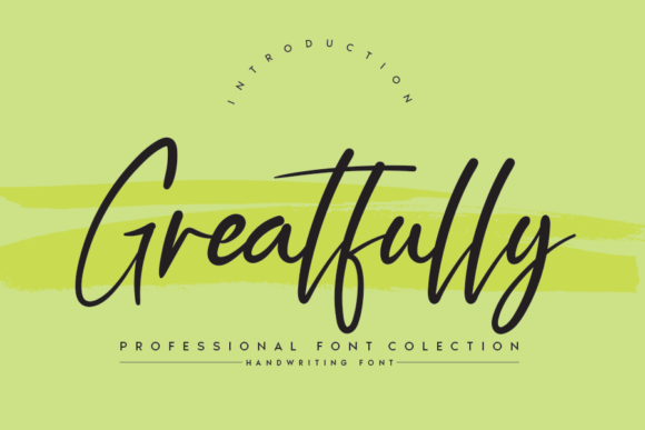 Greatfully: A Script Amp Font for Elegant Design
