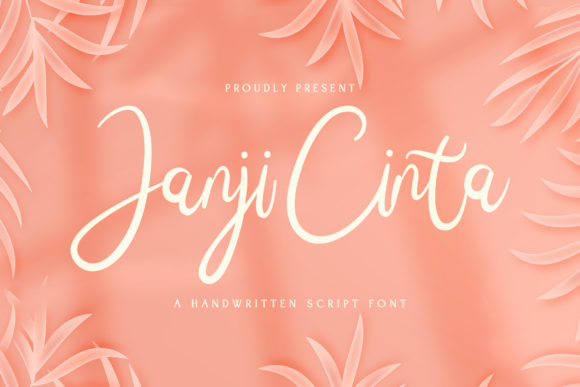 Janji Cinta: A Versatile Handwritten Font for Web Design