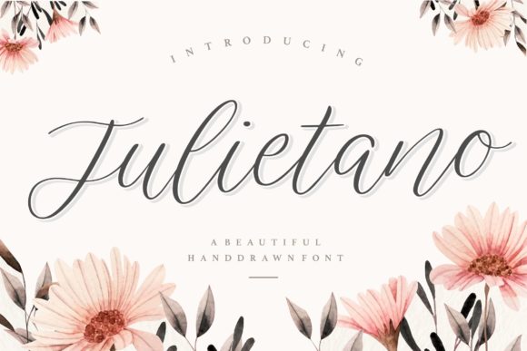 Julietano: Elevate Your Brand with a Timeless Handwritten Font
