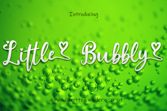 Little Bubbly: A Charming Script Font for Elegant Web Design