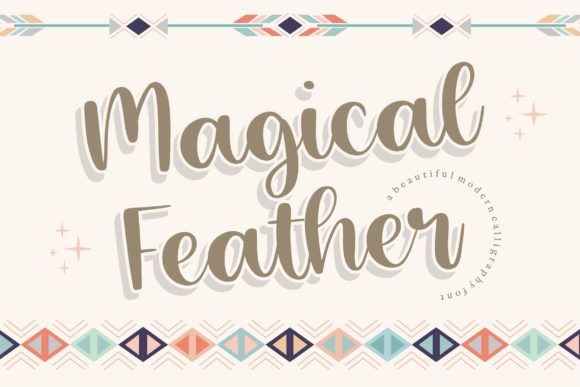 Magical Feather: A Handwritten Font for Editorial Charm