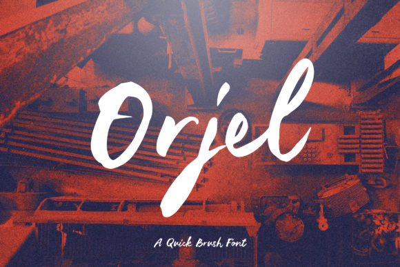 Orjel: The Handwritten Font for Creative Makers