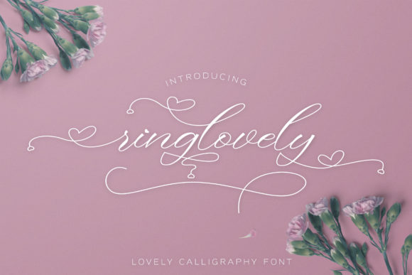 Ringlovely: A Handwritten Font for Elegant Campaigns