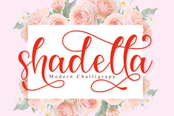 Shadella: A Charming Script Font for Handmade Creations