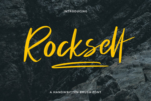Transform Your Brand with Rockselt: A Premium Handwritten Font