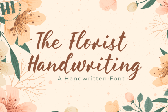Transform Your Brand with The Florist Handwriting Font