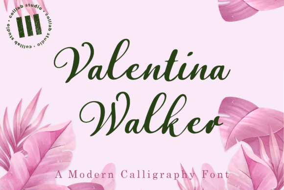Valentina Walker: A Graceful Handwritten Font for Elegant Publishing
