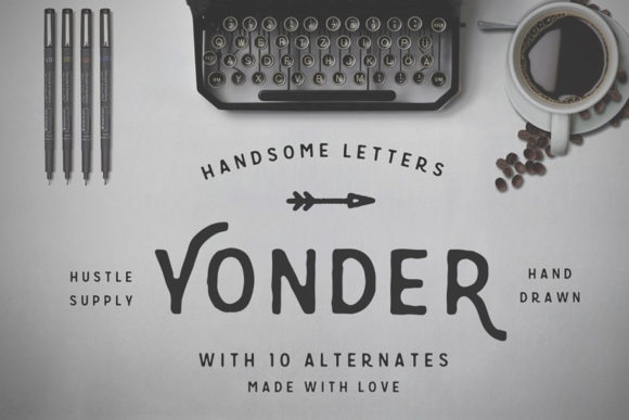 Yonder: A Handwritten Font for Modern Web Design